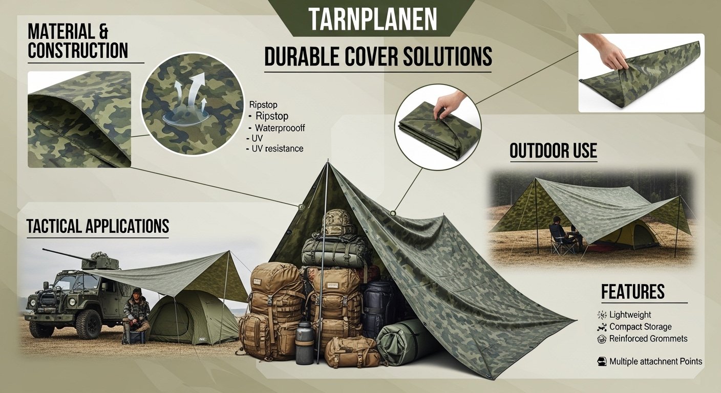 Tarnplanen Explained: Durable Cover Solutions for Tactical and Outdoor Use